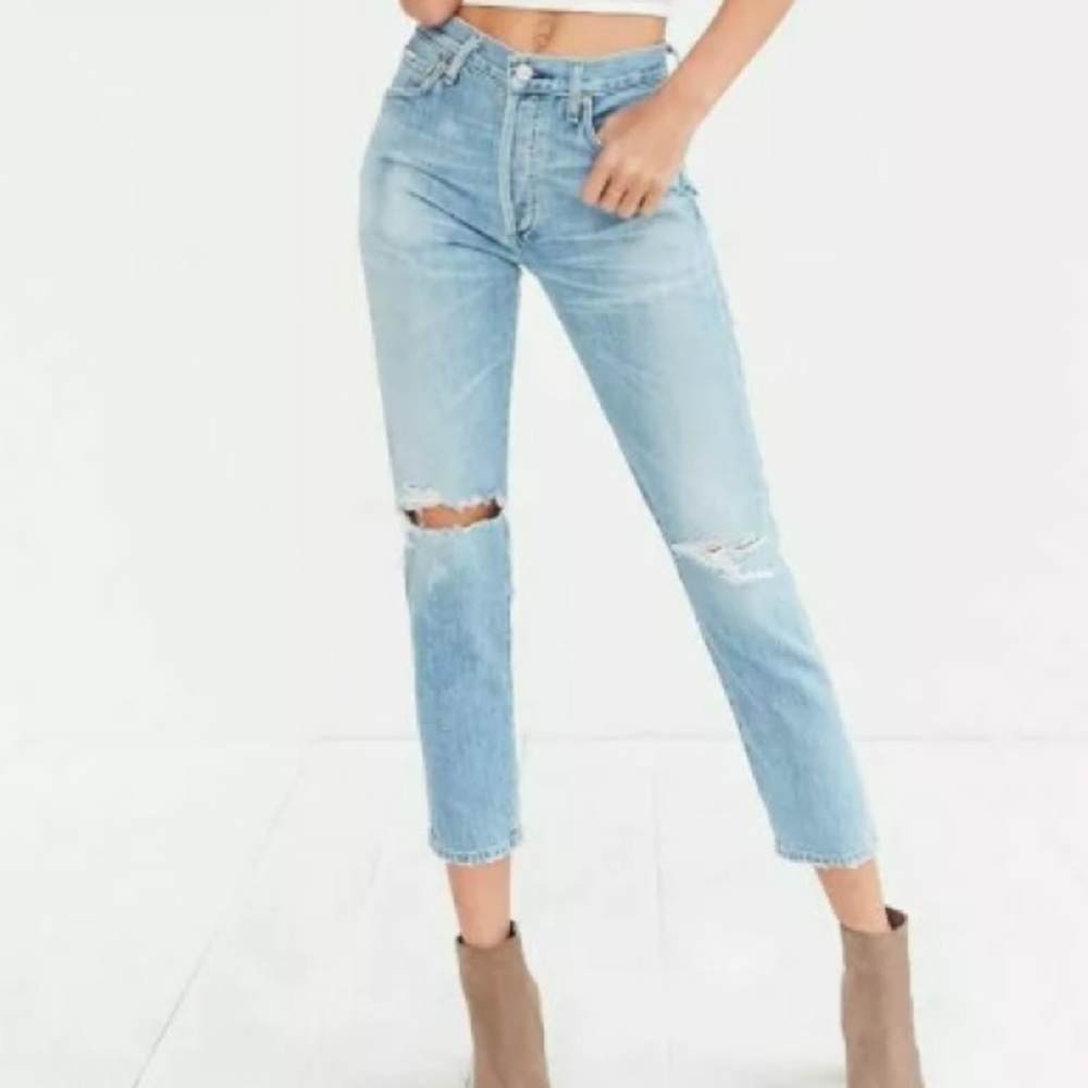White tag (vintage) High rise “Liya” jeans!